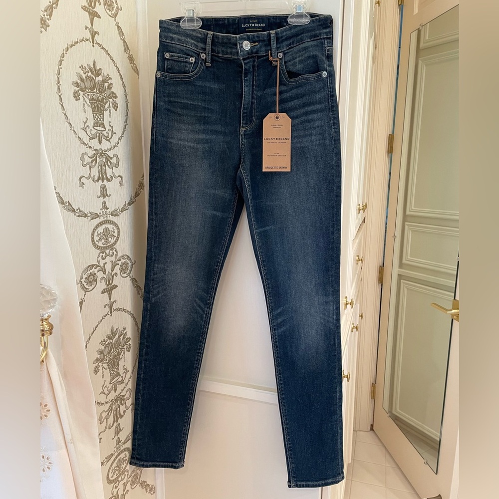 Lucky Brand Bridgette High Rise Skinny Jeans Sz 2/26